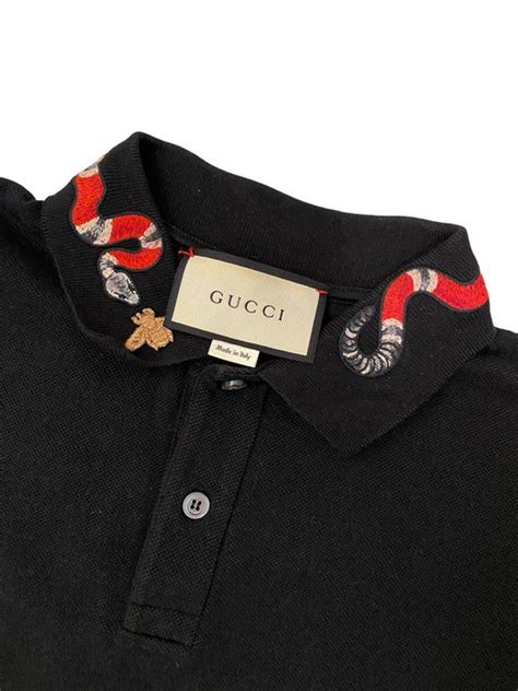 gucci polo snake cheap|gucci snake and bee polo.